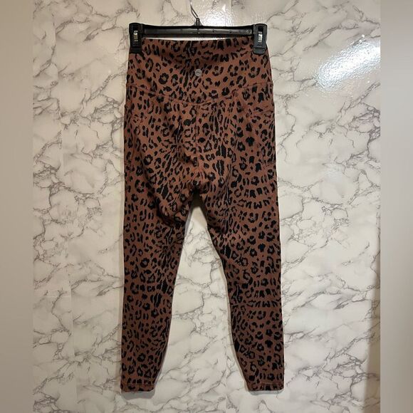 Gottex Leopard Print Leggings Size S - Picture 4 of 4